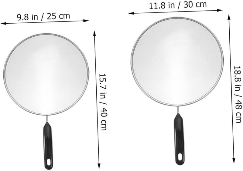 Veemoon 2 Pack Splatter Screen Cover for Frying Pan Stove Top Grease Guard - Image 2
